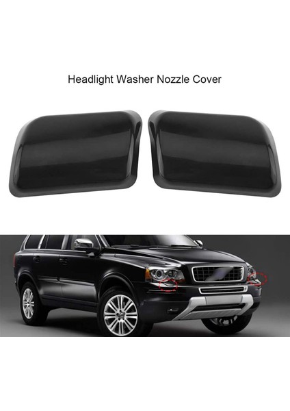 Volvo Için Sol Taraf XC90 2002-2006 Ön Tampon Far Lambası Yıkayıcı Jet Nozul Kapak Kapağı 30698208 (Yurt Dışından) fırsatları