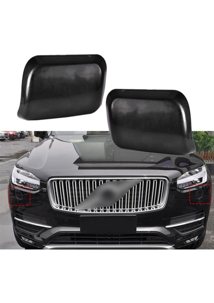 Volvo Için Sol Taraf XC90 2002-2006 Ön Tampon Far Lambası Yıkayıcı Jet Nozul Kapak Kapağı 30698208 (Yurt Dışından) indirimleri