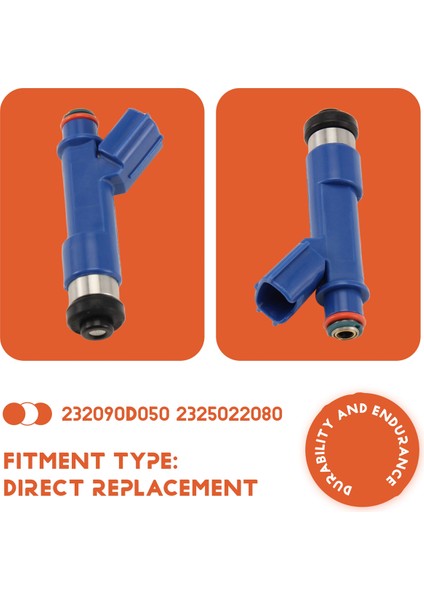 4pcs Araba Yakıt Enjektörleri Toyota Celica Corolla Matrix 2003-2008 23209-0D050 23250-22080 Için Yakıt Enjektör Nozeti (Yurt Dışından) indirimleri