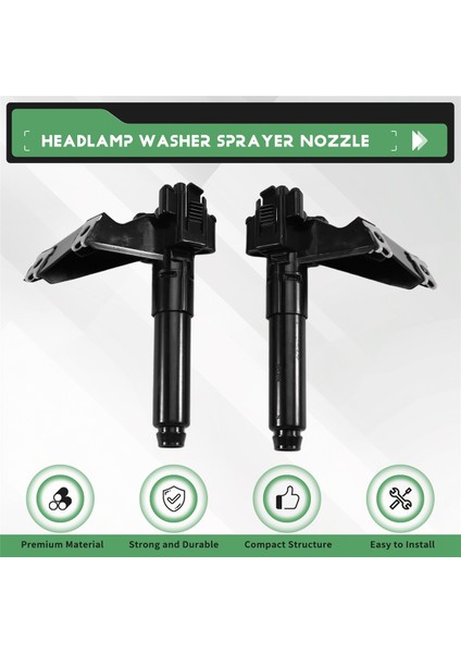 Mitsubishi Outlander 2016-2019 Far Yıkayıcı Püskürtücü Jet Için Araba Far Far Yıkayıcı Püskürtücü Nozul 8264A309 8264A310 (Yurt Dışından) fırsatları