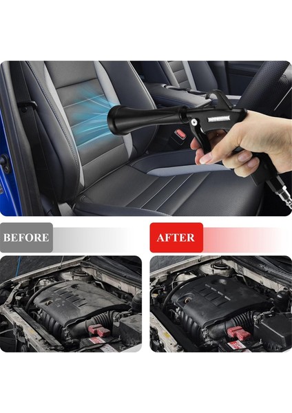 Kauçuk Koruma ve Pirinç Ayarlanabilir Hava Akışı Nozul ile Hava Temizleme Nozeti Kompresör Pnömatik Alet Için Hava Nozeti (Yurt Dışından) fırsatları