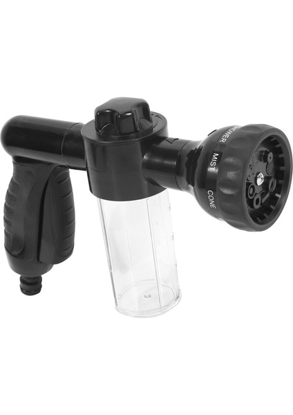 Bahçe Hortum Köpük Mzdi, 8 Mod Ayarlanabilir Köpük Püskürtücü, Araba Yıkayıcı, Su Sabunu Dağıtıcı, Yüksek Basınçlı Hortum Sprey Nozul, Bitki Sulama, Araba Yıkama, Siyah (Yurt Dışından) modelleri