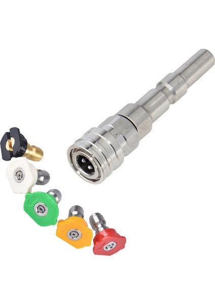 Nilfisk Kew Alto Wap Için Yüksek Basınçlı Yıkama Aracı Adaptörü 1/4inch Sakin Püskürtme Nozulları ile Hızlı Bağlanın (Yurt Dışından)