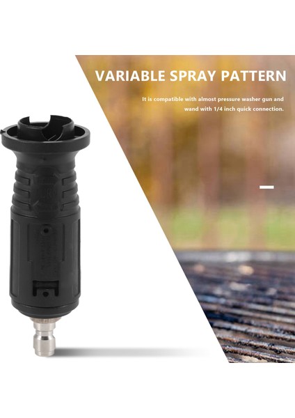 Otomatik Alet Ayarlanabilir Yüksek Basınçlı Yıkama Nozul Uçları, Değişken Sprey Deseni, 1/4 Inç Hızlı Bağlantı Fişi, 3000 Psi Araba Yıkama (Yurt Dışından) fırsatları