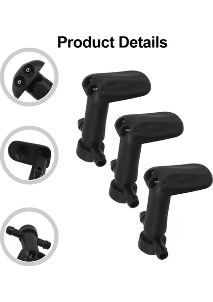 3pcs Ön Cam Yıkayıcı Nozulları 12778850 12778849 Saab 9-3x 2003-2011 Için Ön Cam Yıkama Nozul Spreyi (Yurt Dışından) fırsatları