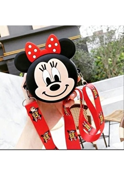 Minnie Mouse Silikon Çanta Kız Çocuklar İçin Eğlenceli Tasarım ve Kullanım Kolaylığı modelleri