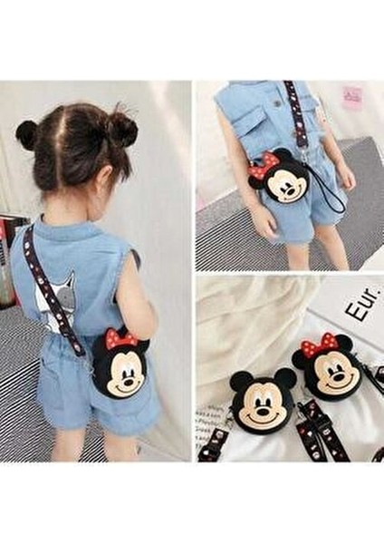 Minnie Mouse Silikon Çanta Kız Çocuklar İçin Eğlenceli Tasarım ve Kullanım Kolaylığı fırsatları