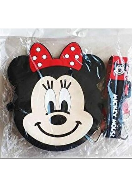 Minnie Mouse Silikon Çanta Kız Çocuklar İçin Eğlenceli Tasarım ve Kullanım Kolaylığı