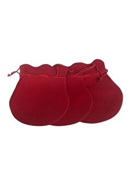 Özer Kadife Kese Takı ve Altın Kesesi Kırmızı 50 Adet İpli Büzgülü 11x14 Boy fırsatları