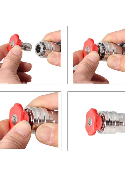 Nilfisk Kew Alto Wap Için Yüksek Basınçlı Yıkama Aracı Adaptörü 1/4inch Sakin Püskürtme Nozulları ile Hızlı Bağlanın (Yurt Dışından) indirimleri