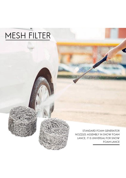 Köpük Top Çöp Ipuçları Kar Yağışı Için Nozul 3000 Psi 1.10MM Delikli Vida Nozul Ucu Örgü Filtresi (Yurt Dışından) modelleri