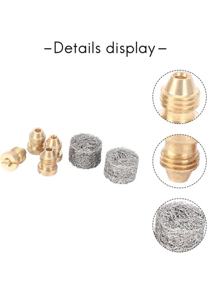 Köpük Top Çöp Ipuçları Kar Yağışı Için Nozul 3000 Psi 1.10MM Delikli Vida Nozul Ucu Örgü Filtresi (Yurt Dışından) indirimleri