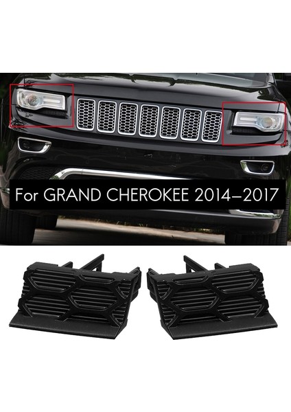 2014-2017 Için Jeep Grand Cherokee Ön Far Lambası Yıkama Memesi Çerçeve / Kapak Sol Taraf 68223017AA (Yurt Dışından) fiyatları