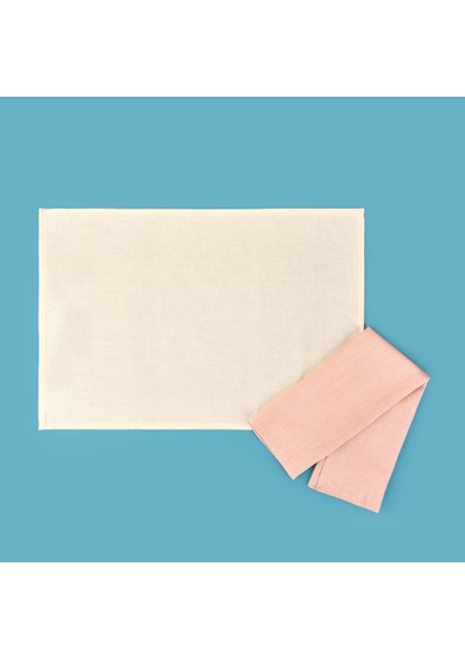 Myhome Fabia 2'li Kurulama Bezi - Ekru / Pudra - 40X60 cm fiyatları