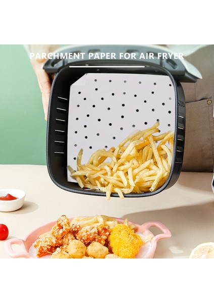 Hava Fritöz Fırın Astarları, 11X12 Inç, Yapışmaz Hava Fritöz Parşömen Kağıdı Hava Fritöz To Maden Fırınları, (100 Set) (Yurt Dışından) fiyatları