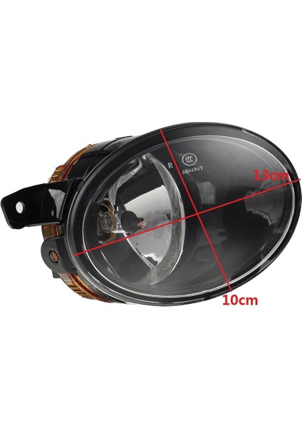 1 Çift Araba Ön Sis Lambası T5 Taşıyıcı Için Ampul ile 2010-2015 7E0941699A 7E0941700A (Yurt Dışından) modelleri