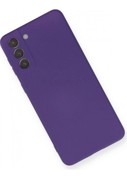 Samsung Galaxy S21 Plus Kılıf Nano Içi Kadife Silikon - Mor modelleri