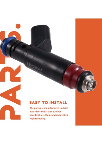 53032145AA Dodge Ram Için Araç Yakıt Enjektörleri 1500 2002-2003 4.7l V8 Dakota Yakıt Enjeksiyon Meme Otomatik Aksesuarlar (Yurt Dışından) fırsatları