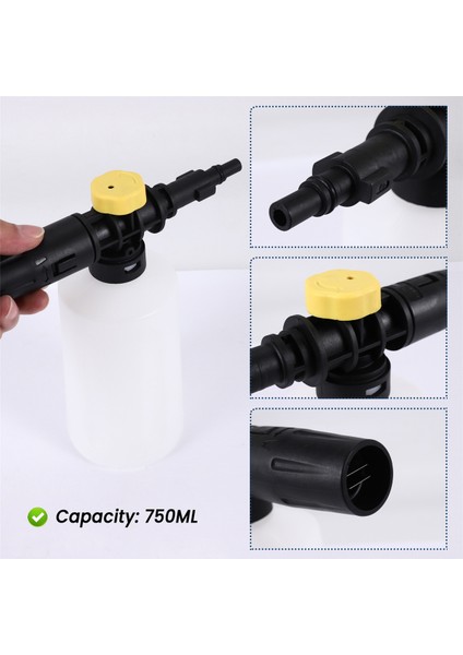 Yili Serisi Yüksek Basınçlı Köpük Lance Yüksek Basınçlı Köpük Alet Taşınabilir Köpük Meme Nozul Arabası Yıkayıcı Sabun Püskürtücü (Yurt Dışından) fırsatları