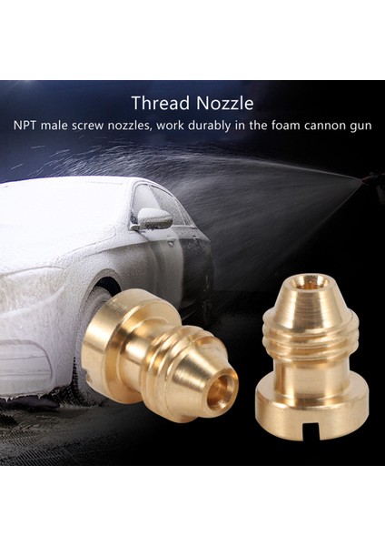 Köpük Top Çöp Nozumu Uçları, Kar Köpük Lance Için Yüksek Yedek Iplik Nozumu, 1.0 Mm, 2 Pack (Yurt Dışından) modelleri