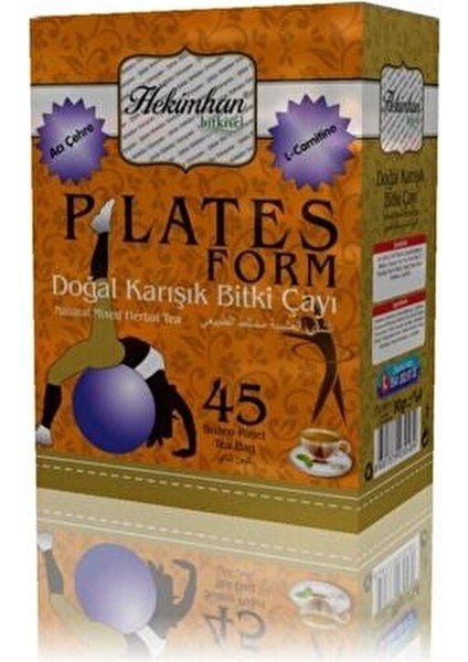 Plates Form Karışık Bitki Çayı 90 g 45 Adet Doğal ve Katkısız Ferahlatıcı Lezzet fiyatları