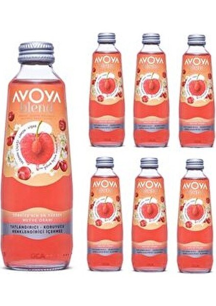 Blend Vişne&Limon Meyveli Maden Suyu 250 ml Limon Kabuğu İçeren Ferahlatıcı İçecek fiyatları
