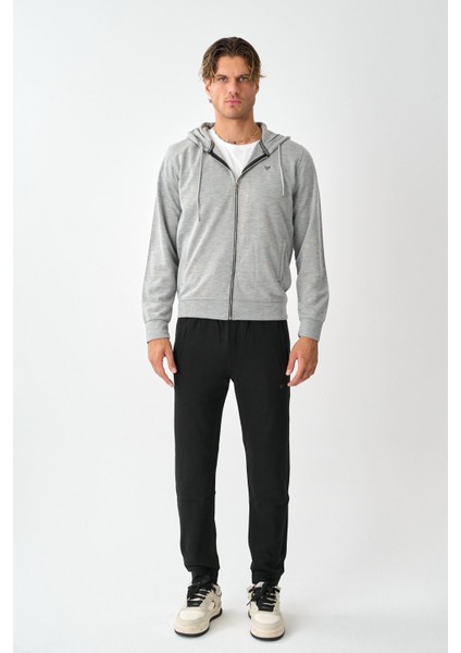 Tech Fleece Double Face Kapüşonlu Erkek Eşofman Takım E213-18