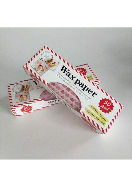50pcs Ekmek Yiyecek Ambalaj Sarmalayıcılar İçin Tek Kullanımlık Yağ Geçirmez Balmumu Kağıdı Burger Pişirme Balmumu Pad Kağıdı, B (Yurt Dışından) fiyatları