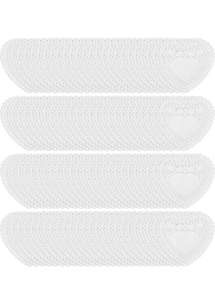 100X 4 Inç Beyaz Aşk Kalp Kağıdı Dantel Doilies Için Karton Yapım Scrapbooking (Yurt Dışından) fiyatları