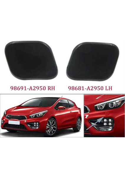 98691-A2950 98681-A2950 Kıa Ceed 2012-2016 Için Kafa Işık Lambası Yıkayıcı Nozul Kapak Kapağı (Yurt Dışından) modelleri