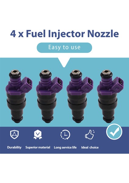 4pcs Yakıt Enjektör Nozeti 037906031AF Vw Golf Gl 1.8l 2.0l (Yurt Dışından) indirimleri