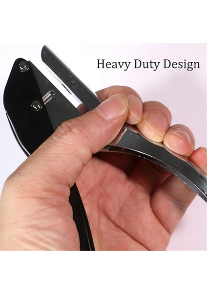 Kağıt Kartı Için Ağır Hizmet Tipi Tek Delikli Yumruk Plastik Karton Yumruk Atma Vidası Göz Kapağı Pense 8mm (Yurt Dışından) modelleri