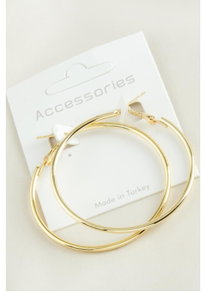 Wizard Boru Halka Küpe 5 Cm-Sarı fiyatları