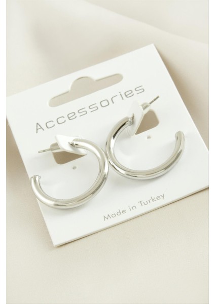 Wizard Boru Halka Küpe 2,5 Cm-Gümüş Rengi fiyatları