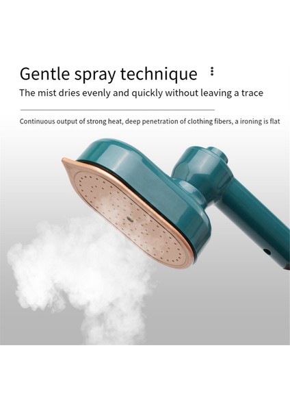 Mini Taşınabilir Ütü El Ütü Makinesi Ev Tipi El Ütü Makinesi Döner Katlanır Ütü Ab Fişi (Yeşil) (Yurt Dışından)
