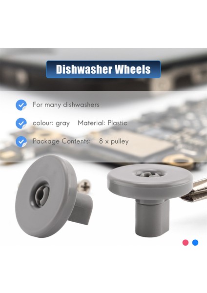 Bulaşık Makinesi Sepet Silindirleri, Bulaşık Makinesi Tekerlekleri Aeg Electrolux Favorıt Zanussi Bulaşık Makinesi Tekerleği Için Alt Sepet Tekerleği (Yurt Dışından) indirimleri