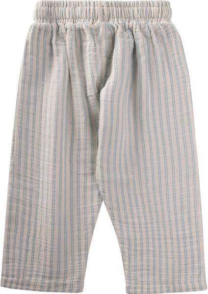 Müslin Pantolon 1-10 Yaş Mavi Çift Çizgili fiyatları