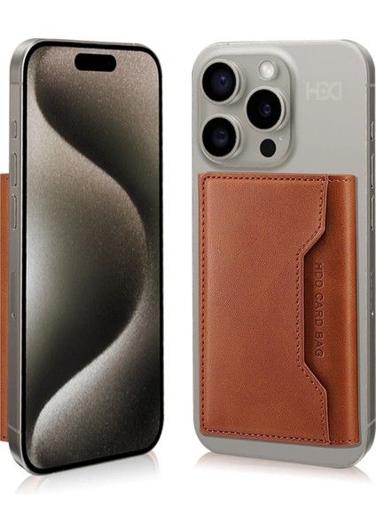 HS-013 Stant Özellikli Magsafe Kartlık - Çöl Titanyum fiyatları