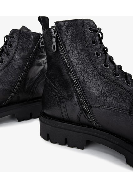 Erkek Hakiki Deri Siyah Casual Bot 1158 569 Erk Bot SK25-26 Nero fırsatları