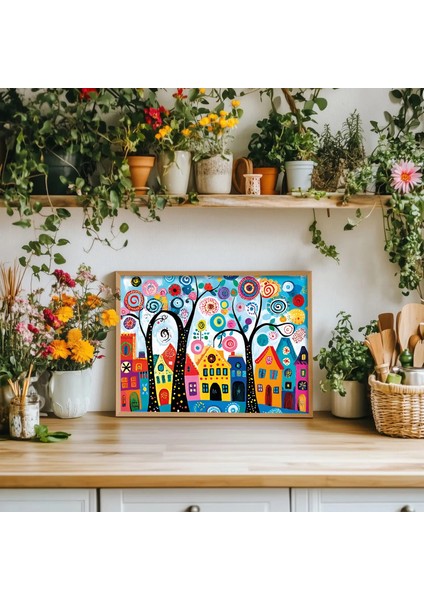 Candy Tree Town 500 Parça Puzzle modelleri