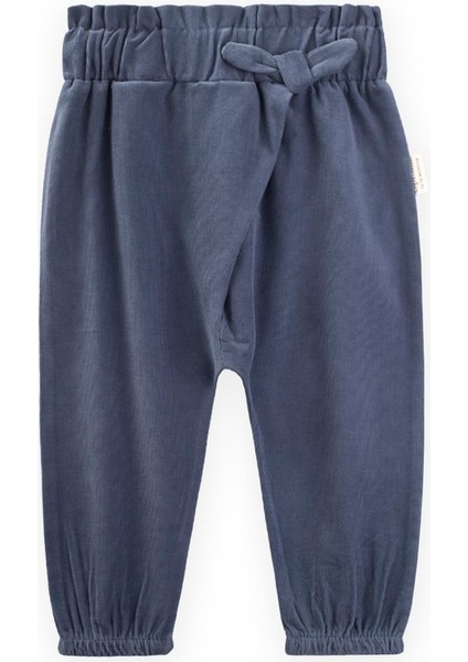 Bebe Şalvar Pantolon 0-3 Yaş Lacivert