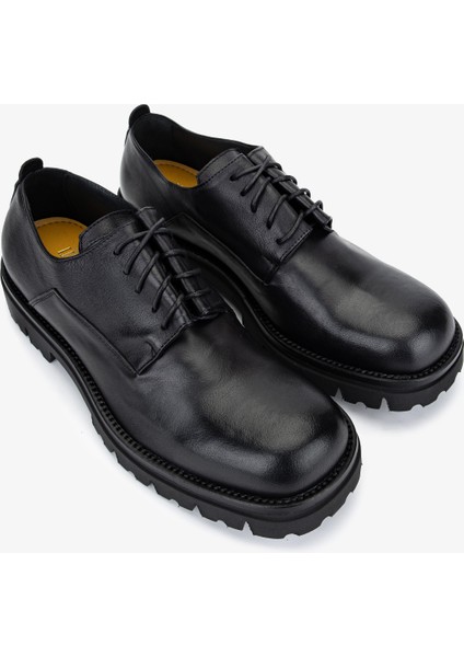 Erkek Hakiki Deri Siyah Casual Ayakkabı 1158 539 Erk Ayk SK25-26 Nero fiyatları