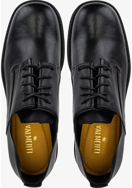 Erkek Hakiki Deri Siyah Casual Ayakkabı 1158 539 Erk Ayk SK25-26 Nero indirimleri