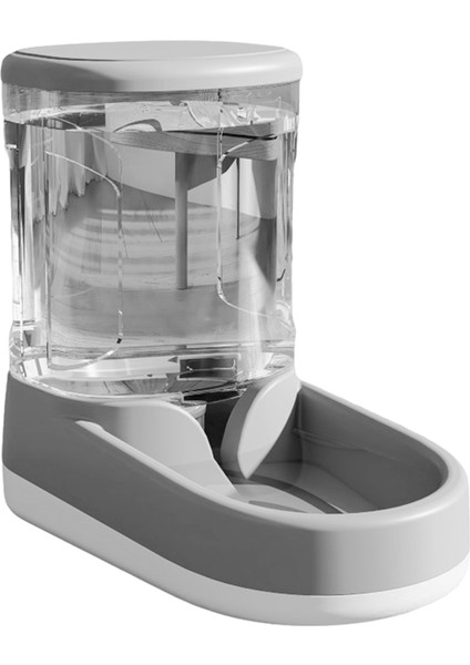 Pet köpek besleyici kedi otomatik içme çeşme kedi ve köpek içme suyu besleme kase şeffaf köpek maması depolama b (Yurt Dışından)