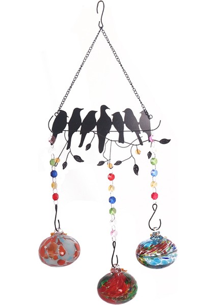 Büyüleyici rüzgar çanları kuş besleyicileri, açık havada asma karınca ve arı için kuş besleyicileri (Yurt Dışından)