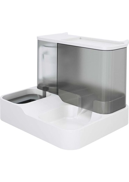 Otomatik evcil hayvan besleyici, 1 arada yiyecek ve su kasesi seti, otomatik su çeşmesi ve gıda dağıtıcısı (Yurt Dışından)