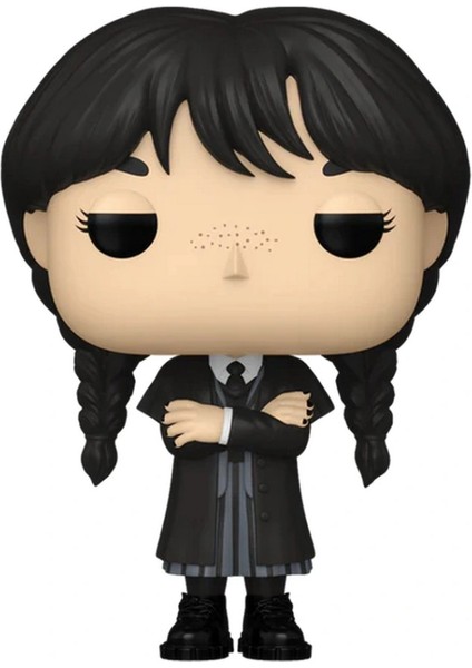Funko Pop Tv: The Addams Family Wednesday Addams (Black Coat)