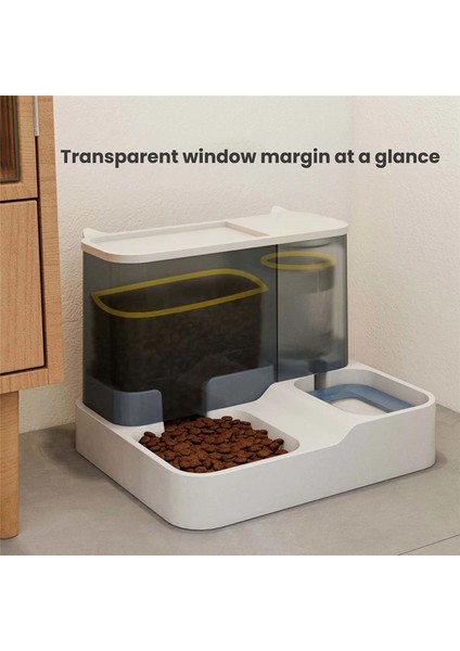 Otomatik evcil hayvan besleyici, 1 arada yiyecek ve su kasesi seti, otomatik su çeşmesi ve gıda dağıtıcısı (Yurt Dışından) modelleri