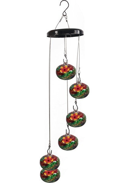 Büyüleyici rüzgar çanları, açık havada asılı karınca ve arı kanıtı için kuş besleyicileri, asla sızıntı, mükemmel bahçe modeli 6 (Yurt Dışından)