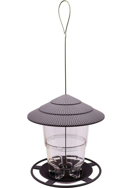 Yabani Kuş Besleyici, Squirrel geçirmez kuş besleyici dışında, Yuvarlak Şekleli Çatı Kahverengi ile Asılı Yabani Kuş Besleyicisi (Yurt Dışından) fiyatları